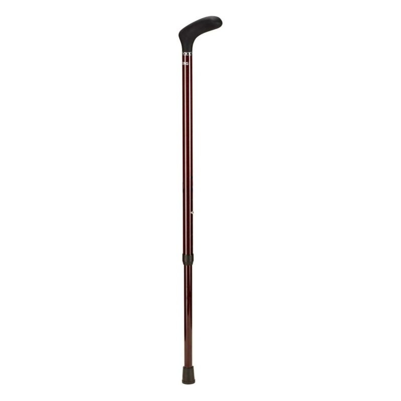 Verstellbarer Handlauf Für Walking Pad (bis 116,8 Cm Höhe) – 50 Cm Breit, Rutschfeste Füße, Schwarz/rot