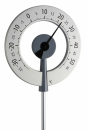 LOLLIPOP Design-Gartenthermometer XXL Outdoor-Thermometer...