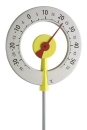 LOLLIPOP Design-Gartenthermometer XXL Outdoor-Thermometer...