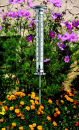 SOLINO Gartenthermometer XXL Outdoor-Thermometer mit...